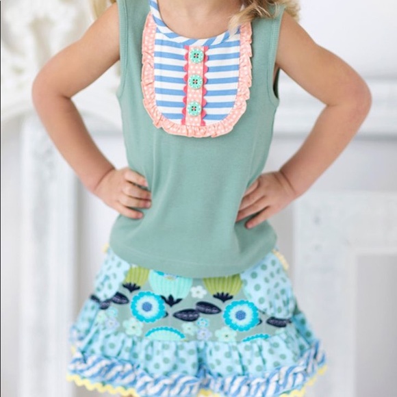 Matilda Jane All The Tickets Skort 8 NWT - Picture 4 of 6